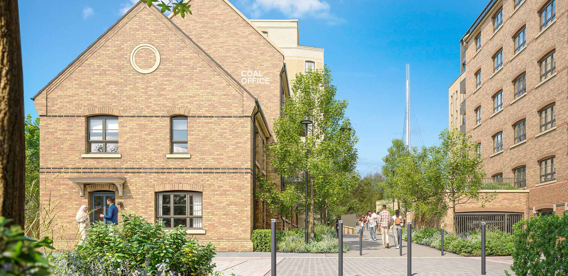 Reading Riverworks apartment exterior