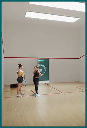 Regent's View squash court