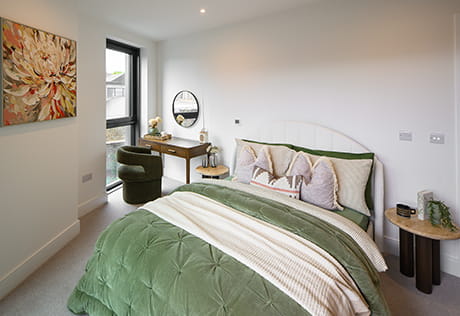 Regent's View - first time buyer home, spacious bedroom