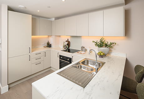 Regent's View - first time buyer home, spacious kitchen