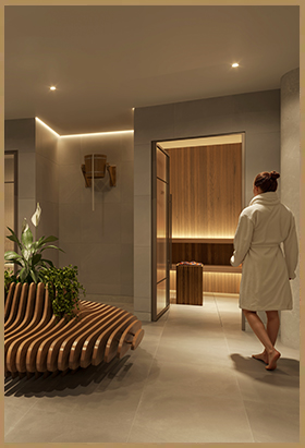 A CGI of the spa at Regents View