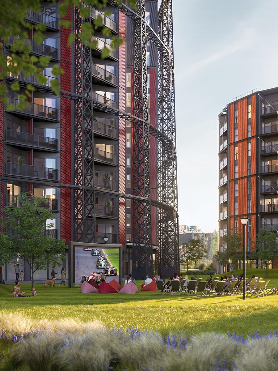 Regent's View, development exterior photo