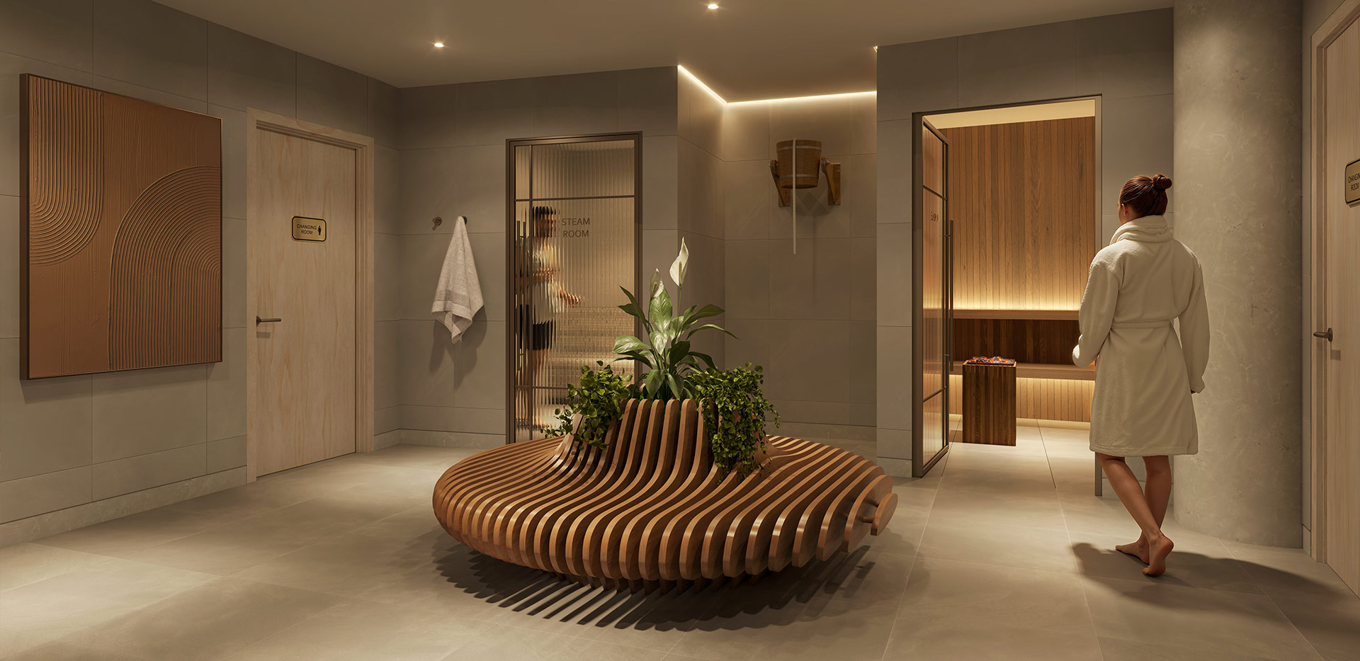 A CGI of the spa at Regents View