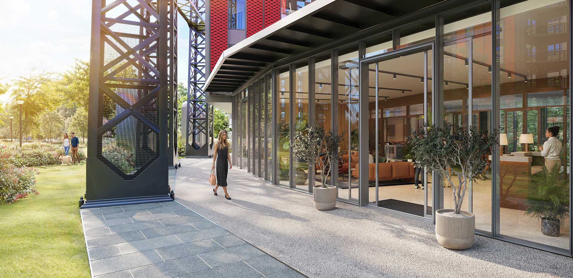 Regent's View, resident facilities, green space