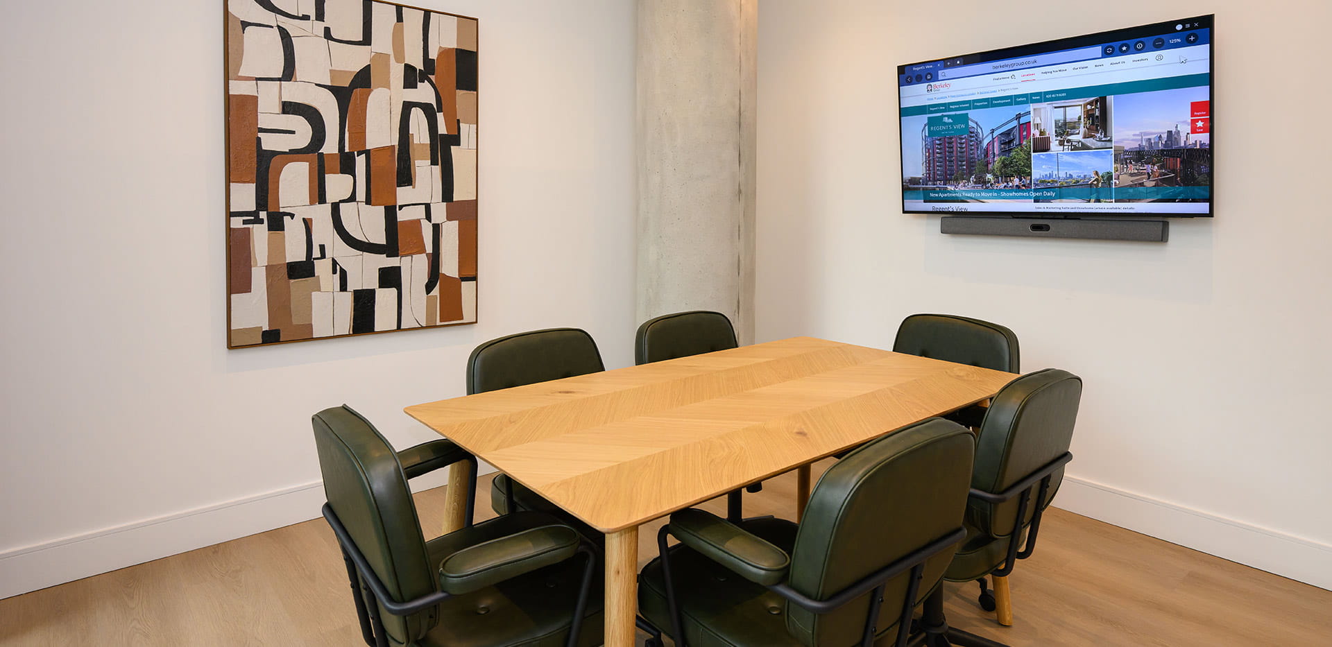 Regent's View, resident facilities, meeting room