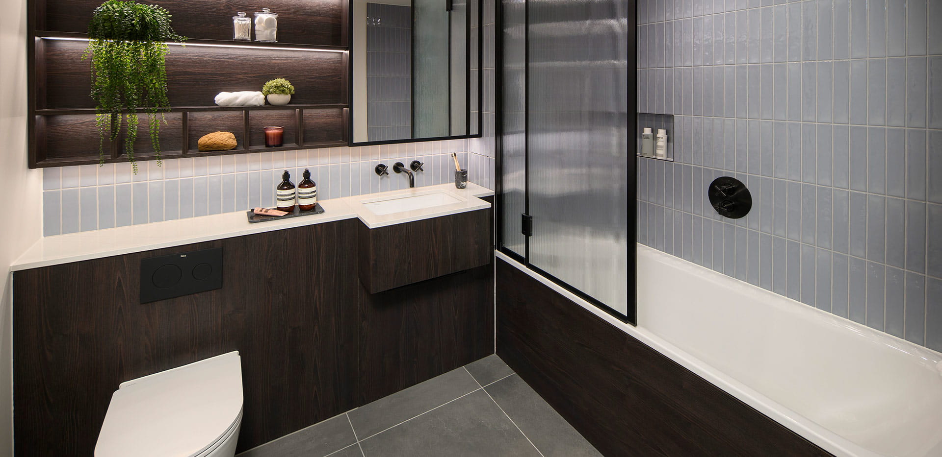 An interior Bathroom image at Regent's View showhome