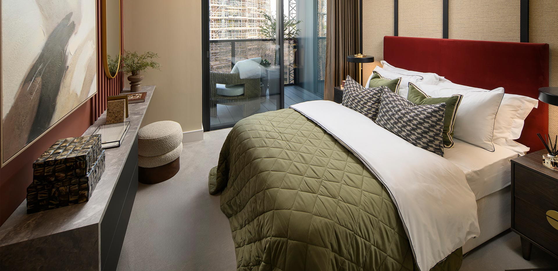 An interior Bedroom image at Regent's View showhome