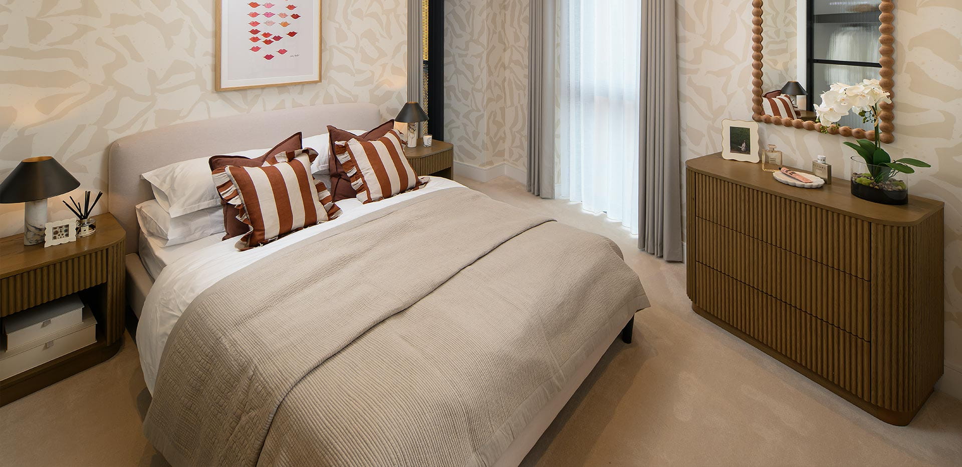 An image of the Bedroom at the Regent's View Showhome