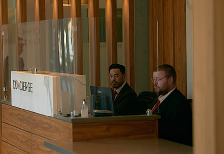 Concierge at The Waterside Club