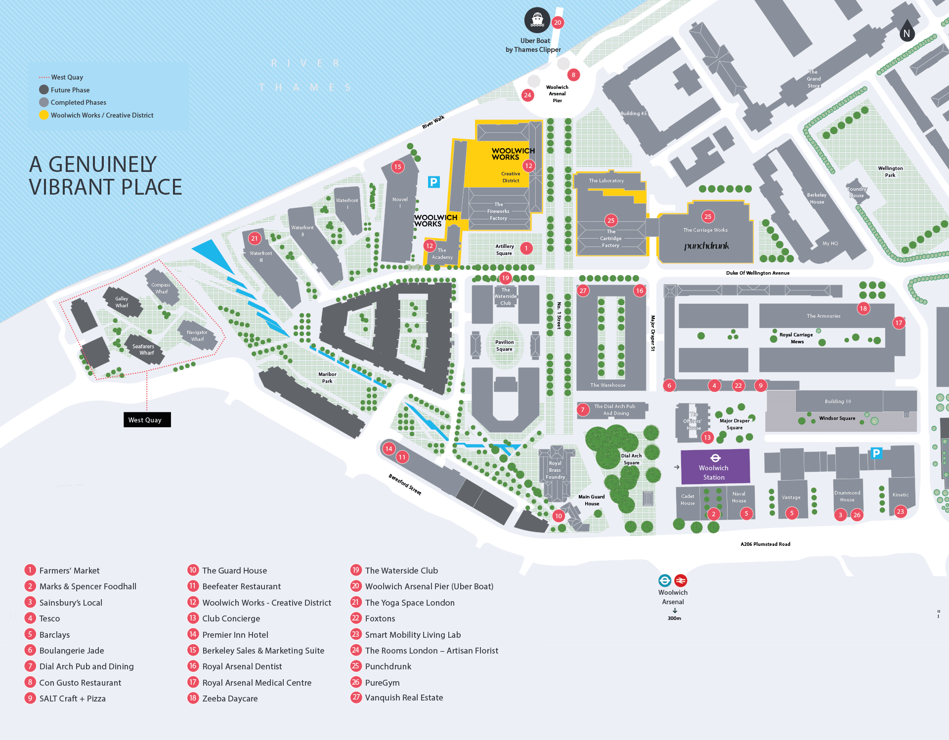 Royal Arsenal Riverside New Build Homes Woolwich Berkeley Developments