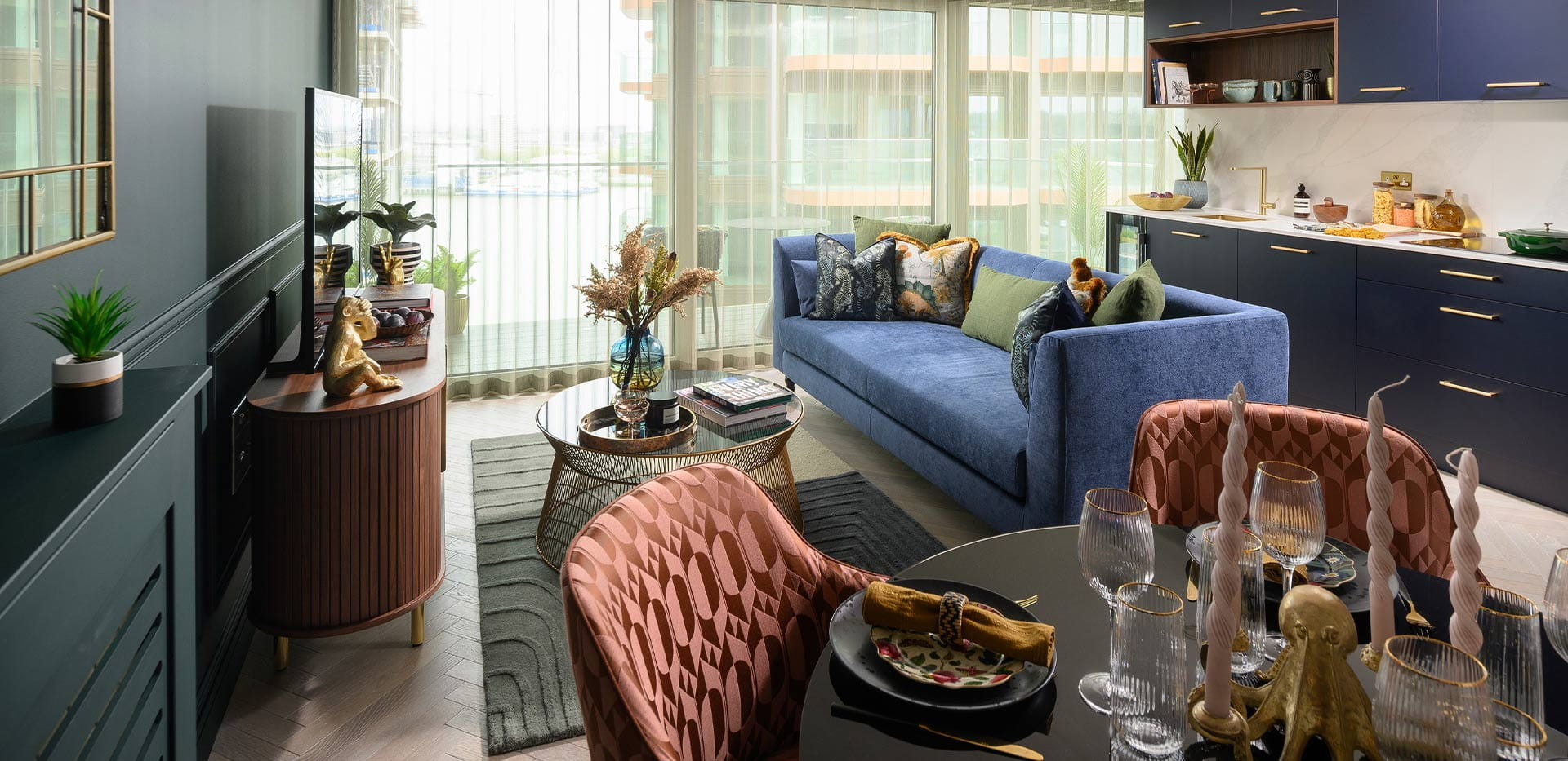 Royal Arsenal Riverside, Galley Wharf, Interior, Living