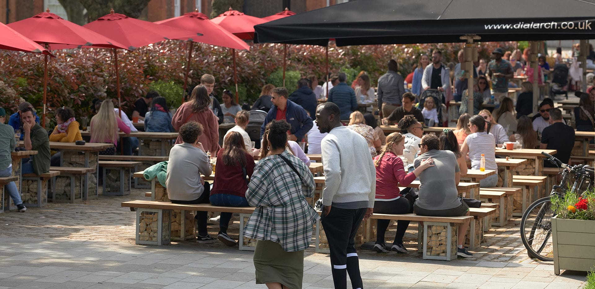 An image of the local amenities at Royal Arsenal Riverside