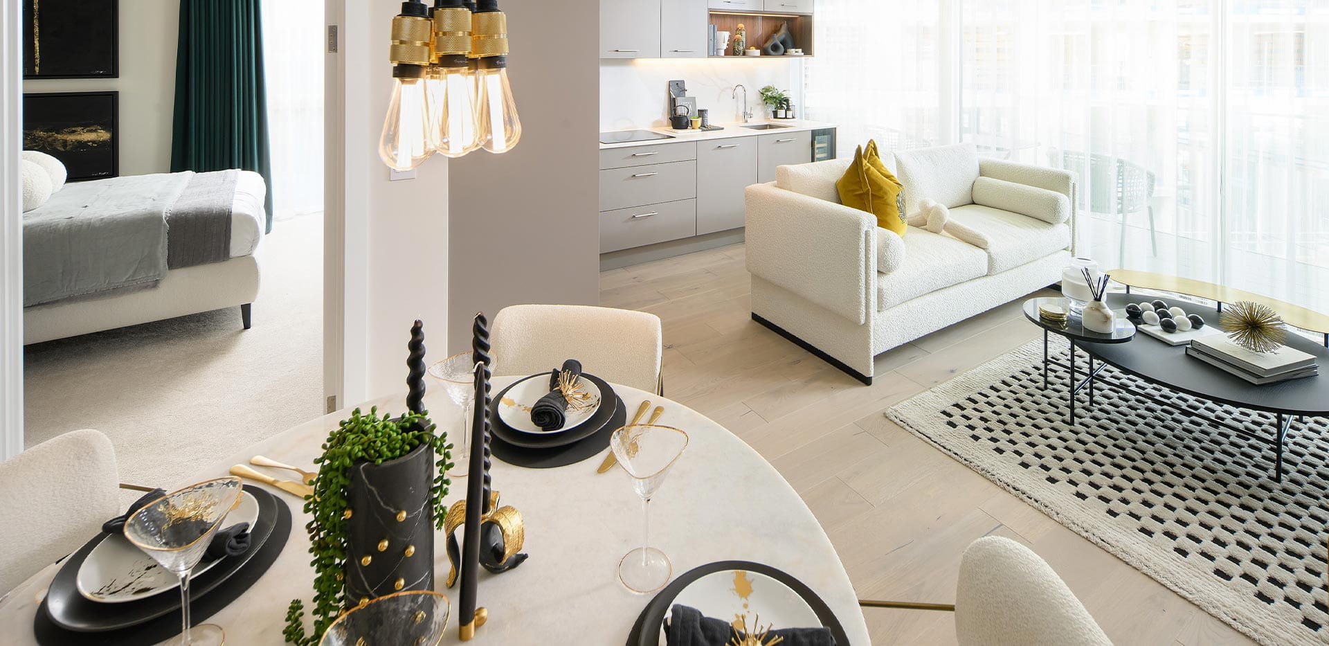 Royal Arsenal Riverside, Seafarers Wharf, Interior, Dining / Living