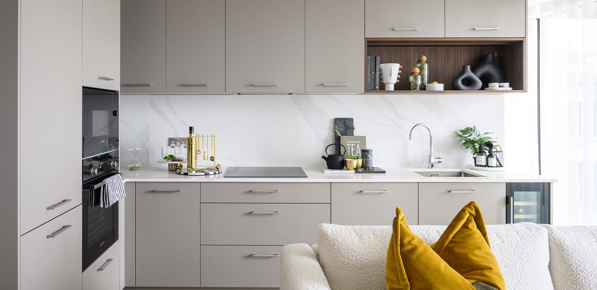 Royal Arsenal Riverside, Seafarers Wharf, Interior, Kitchen