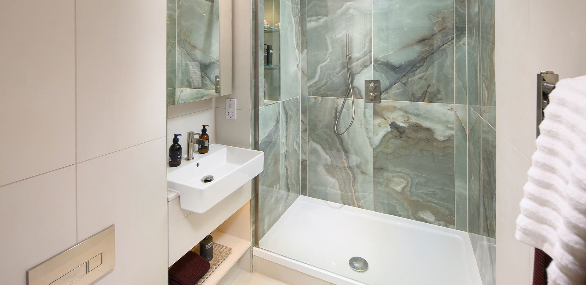 An image of a bathroom at a showhome from The Maribor