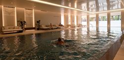 An image of residents using facilities at The Waterside Club 