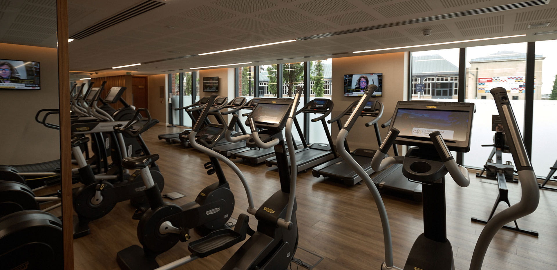 An image of the gym facilities at The Waterside Club 