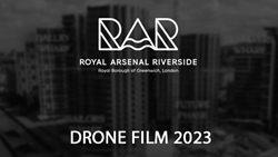 Royal Arsenal Riverside - Drone Video July 2022