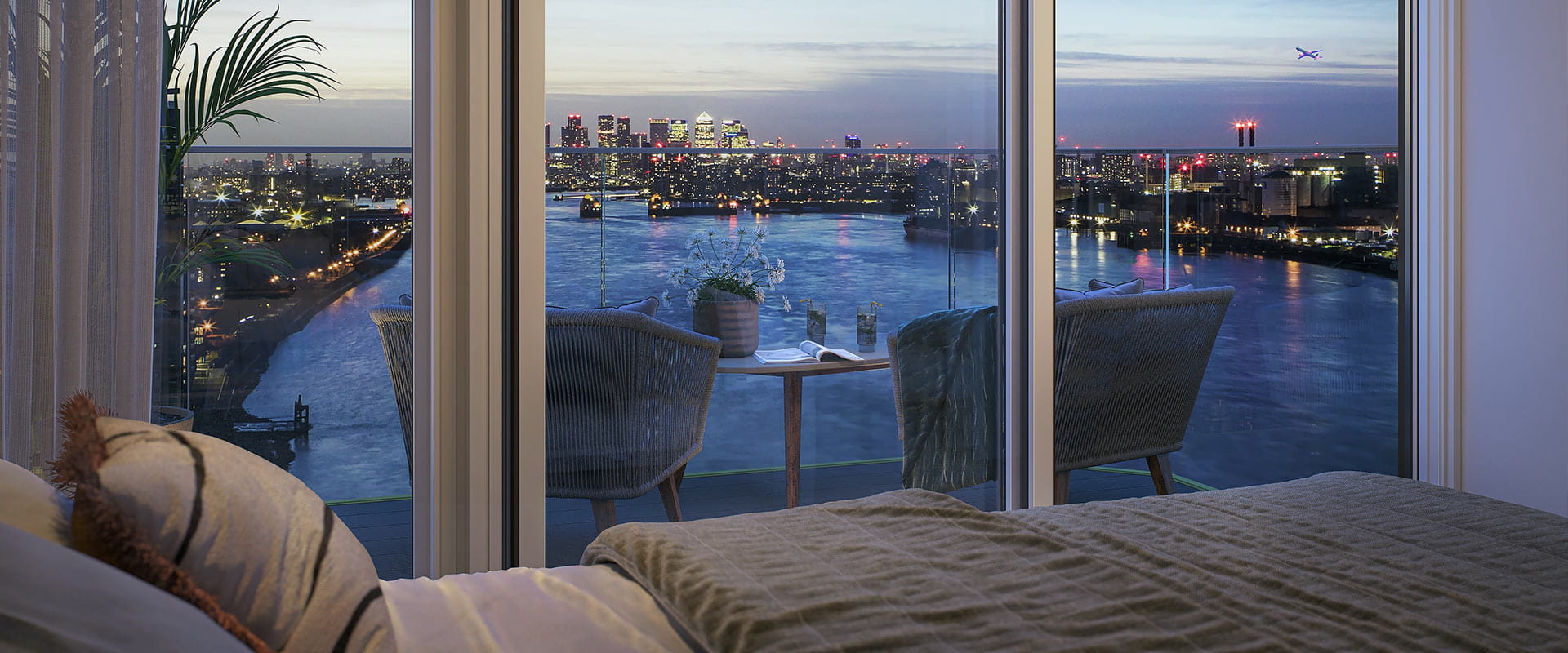 Royal Arsenal Riverside apartment overlooking the river