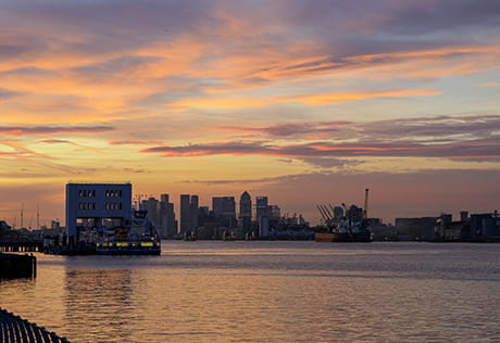 An image of the Royal Arsenal Riverside View