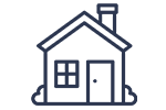 Blue House Icon
