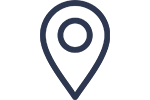 Blue Location Pin Icon