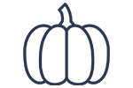 Blue Pumpkin Icon
