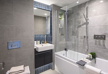 An interior Bathroom image at Sailors Wharf Showhome