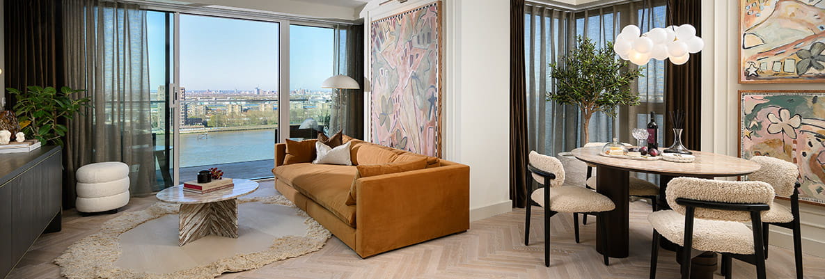 An interior Living / Dining area image from Royal Arsenal Riverside