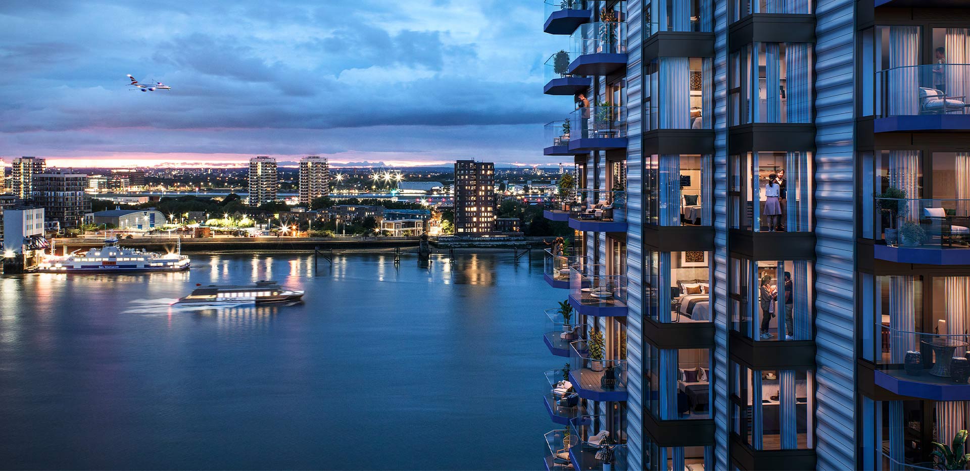 Royal Arsenal Riverside, Lantern Wharf, Exterior