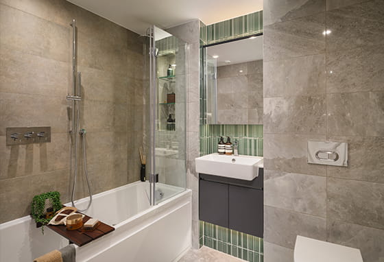 An interior Bathroom image at Lantern Wharf