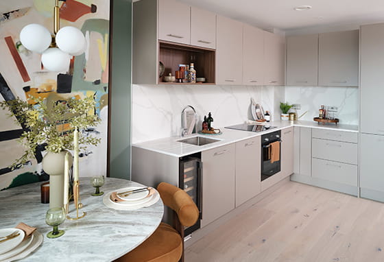 An interior Dining / Kitchen image at Lantern Wharf