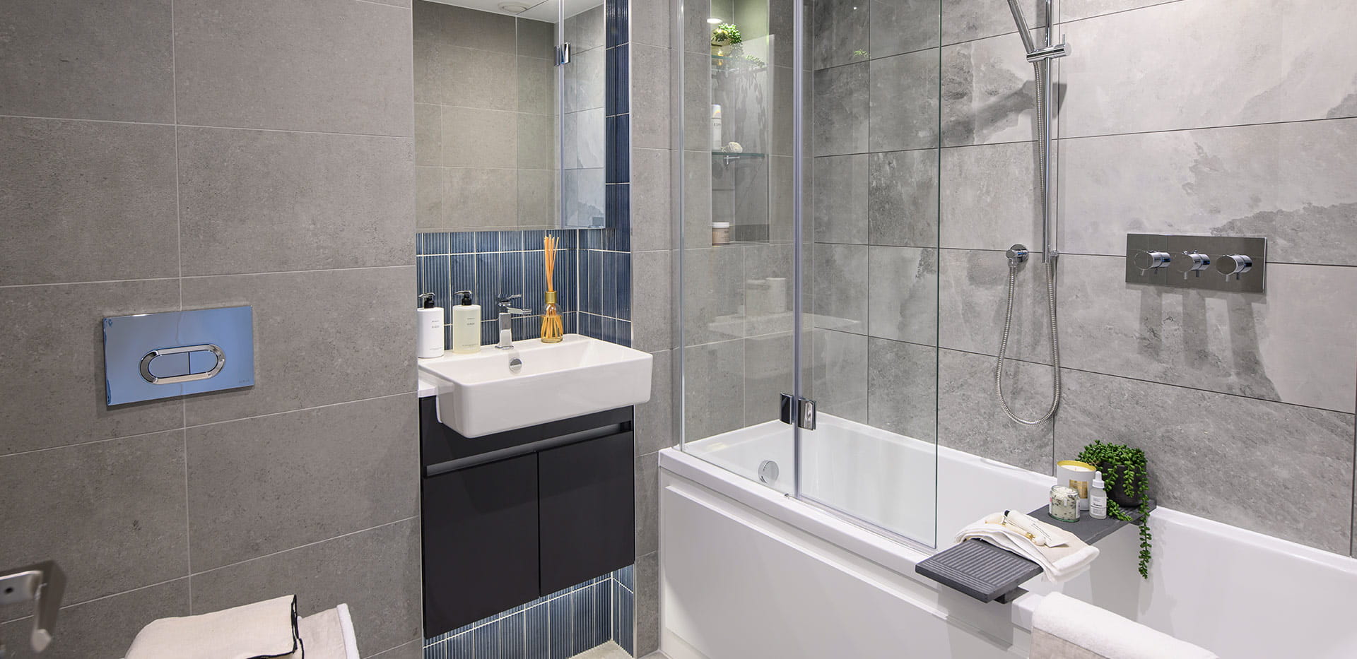 Interior image of bathroom