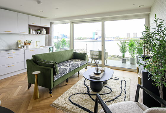 Royal Arsenal Riverside, Sailors Wharf - Interior Finishes