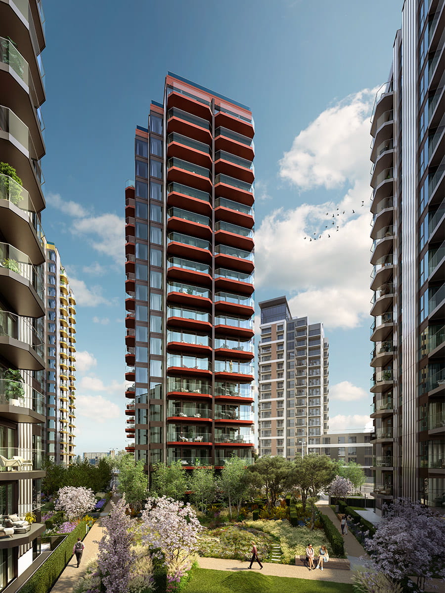 Royal Arsenal Riverside, Seafarers Wharf, Exterior