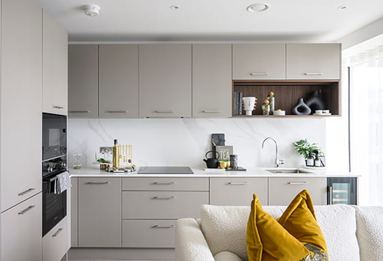 Image of a kitchen within a Seafarers Wharf showhome