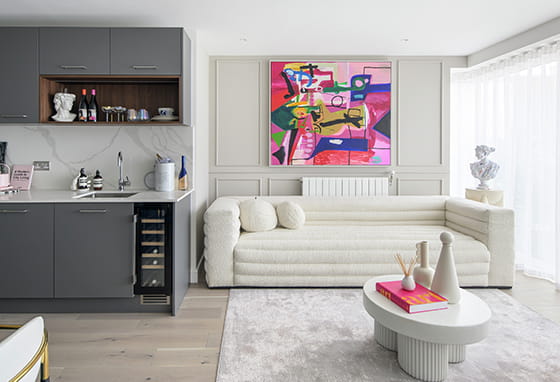 皇家阿森纳河滨、海员码头、规格、室内装饰