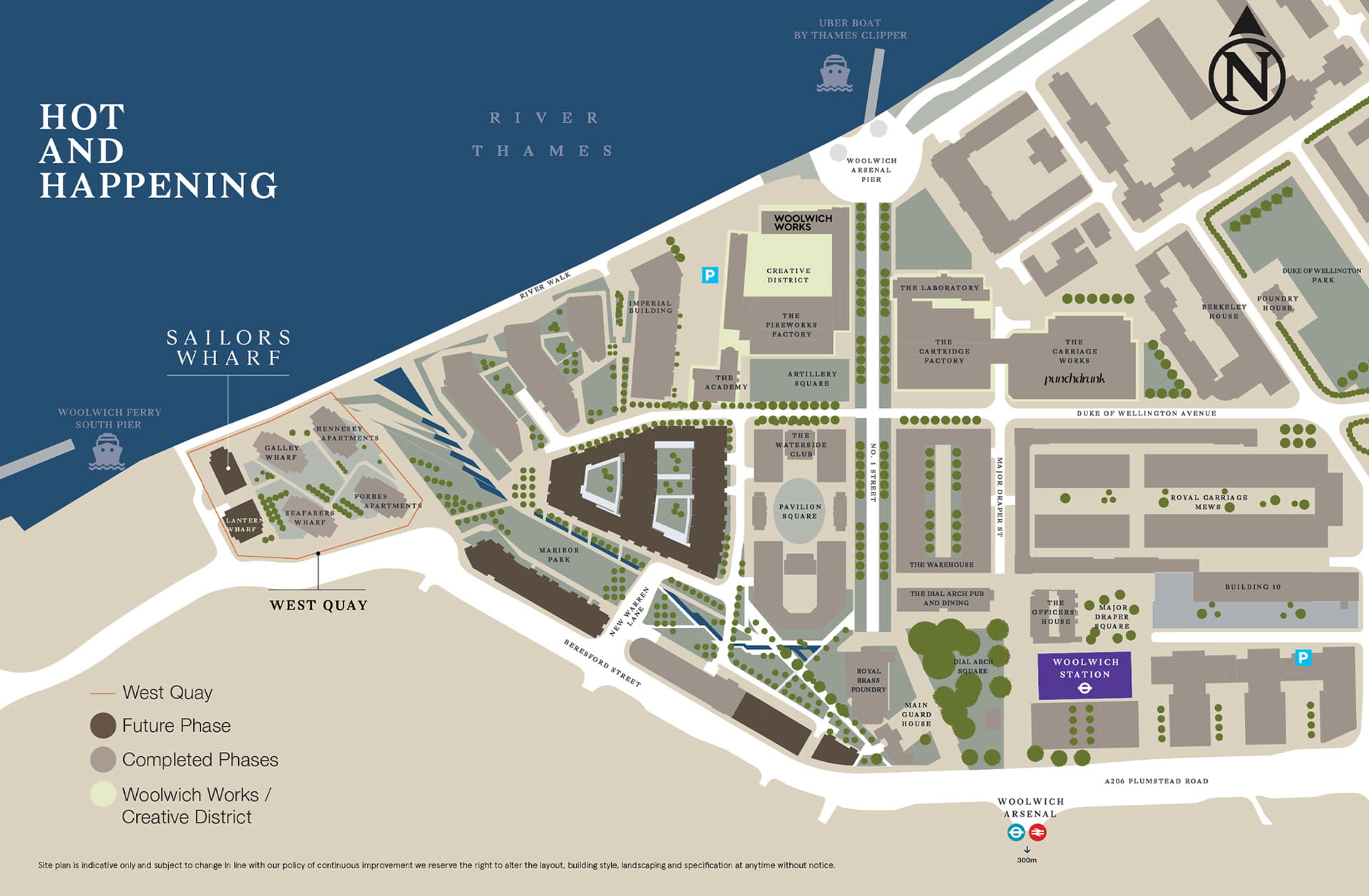 Sailors Wharf Site Plan