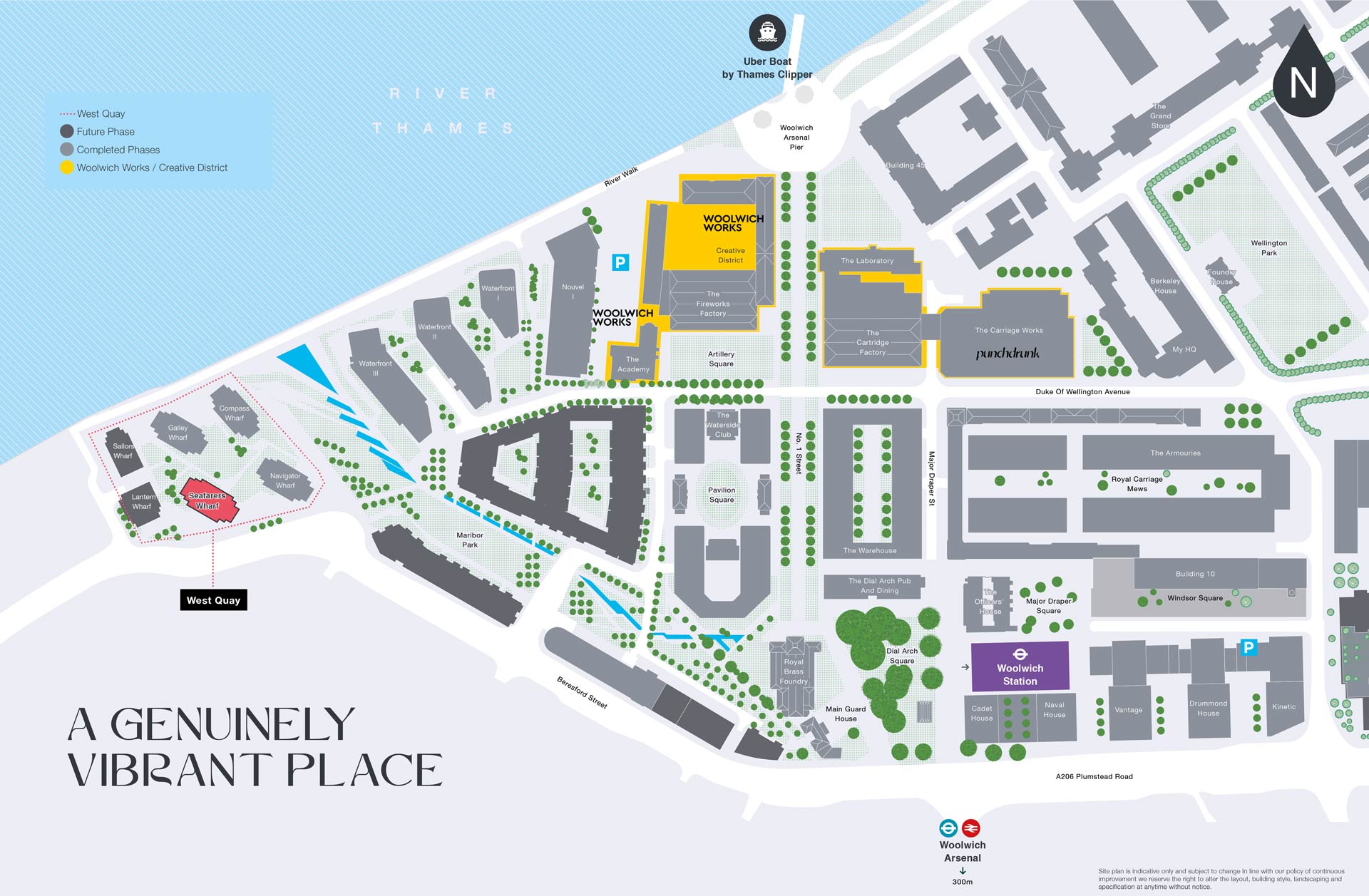 Seafarers Wharf Site Plan