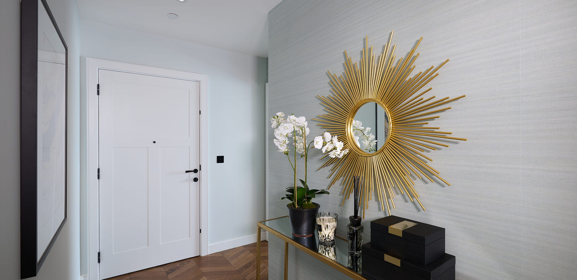 An Interior Shot of Royal Exchange Show Apartment Hall