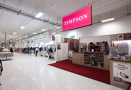 An image of Timpsons inside of Sainsbury's at Silkstream