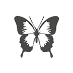 Silkstream - Icon of a butterfly