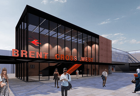 A CGI Render of the New Mainline Station in Brent