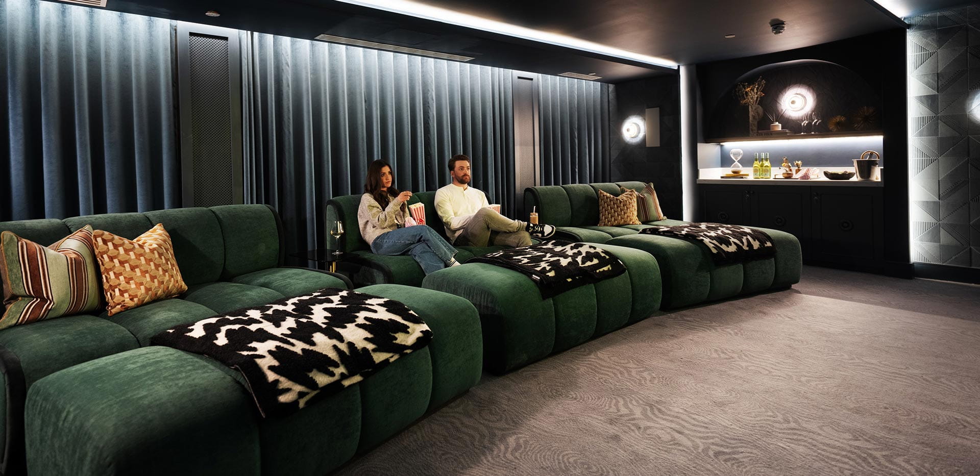 Silkstream cinema room