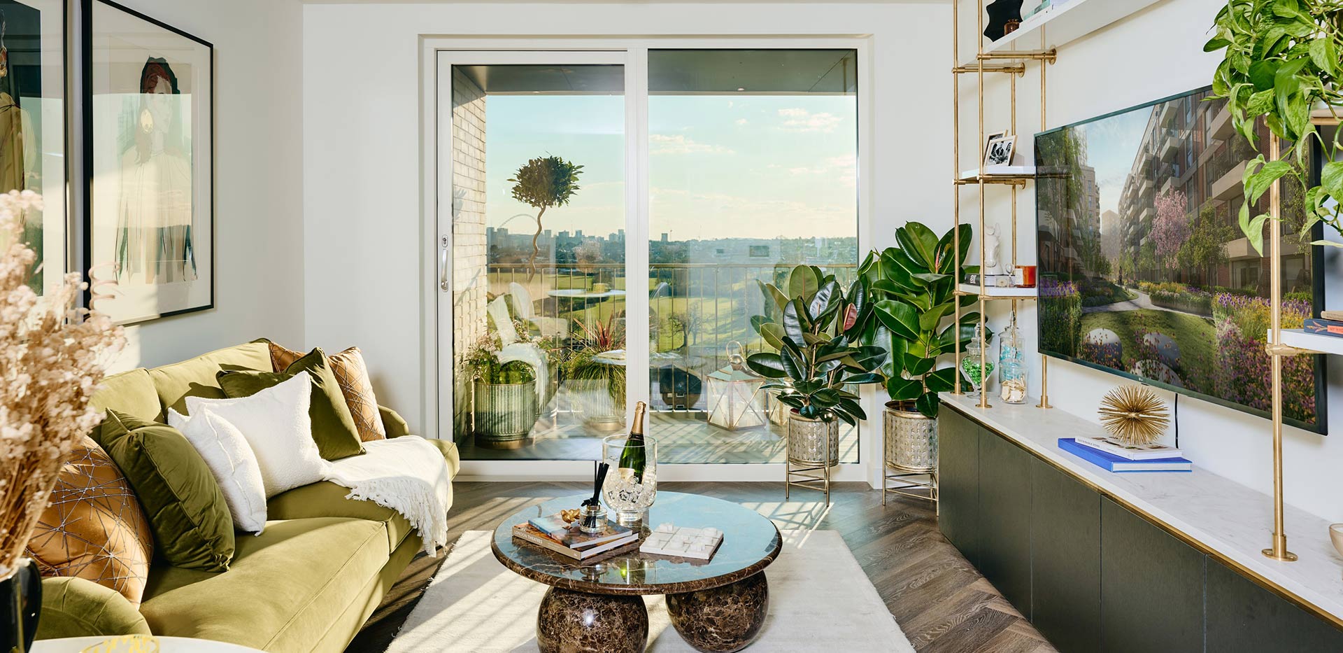 Silkstream home spacious living area