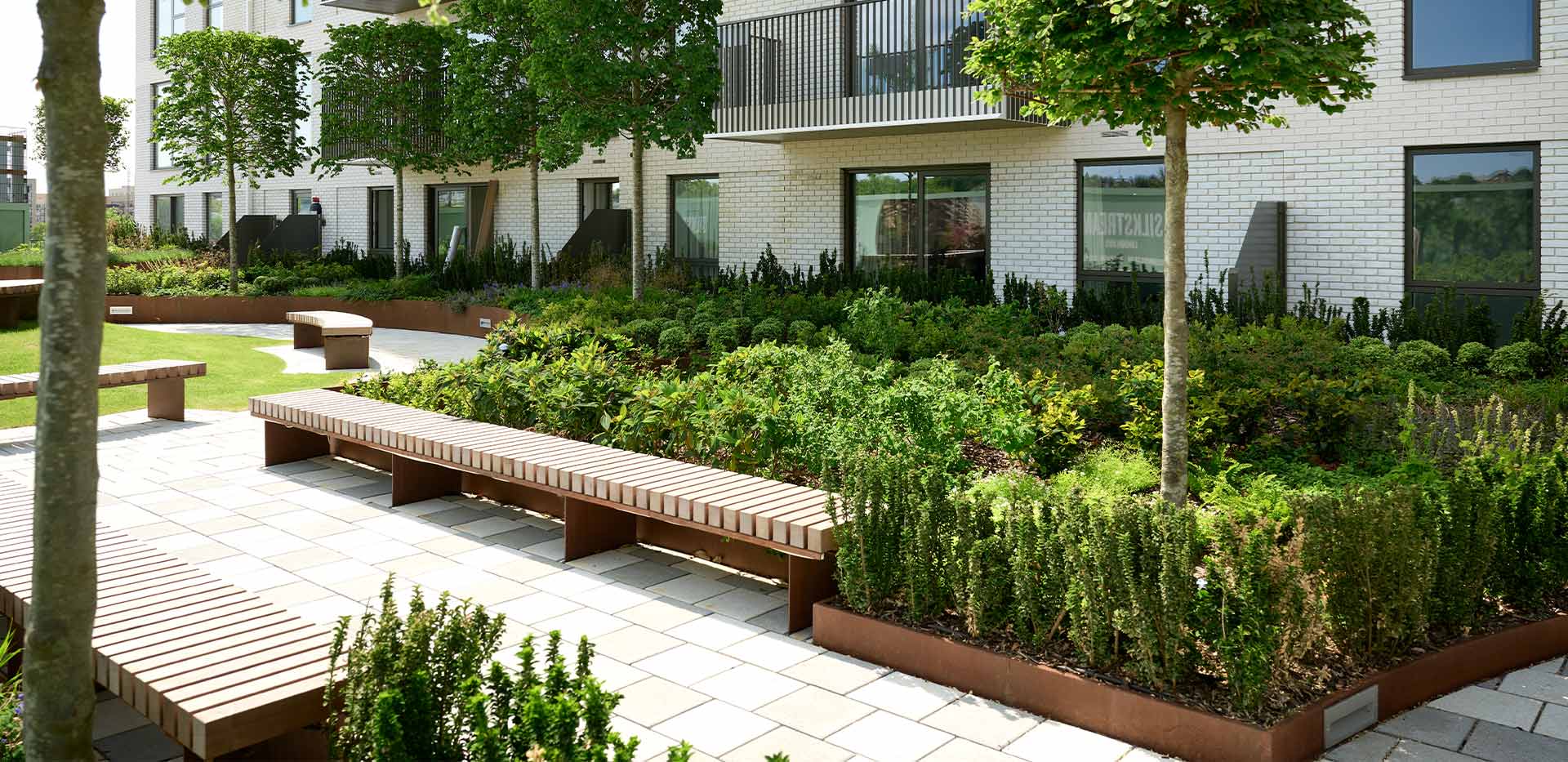 Silkstream Podium Gardens Exterior
