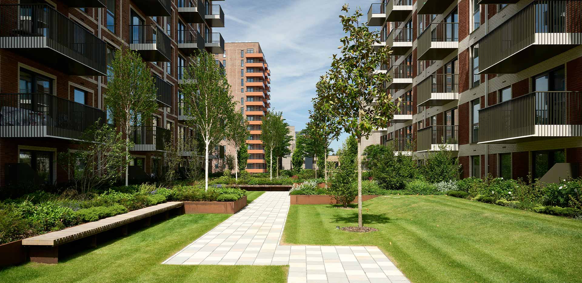 Silkstream Podium Gardens Exterior