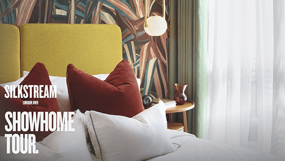 An interior image of a Two Bedroom Apartment at Silkstream