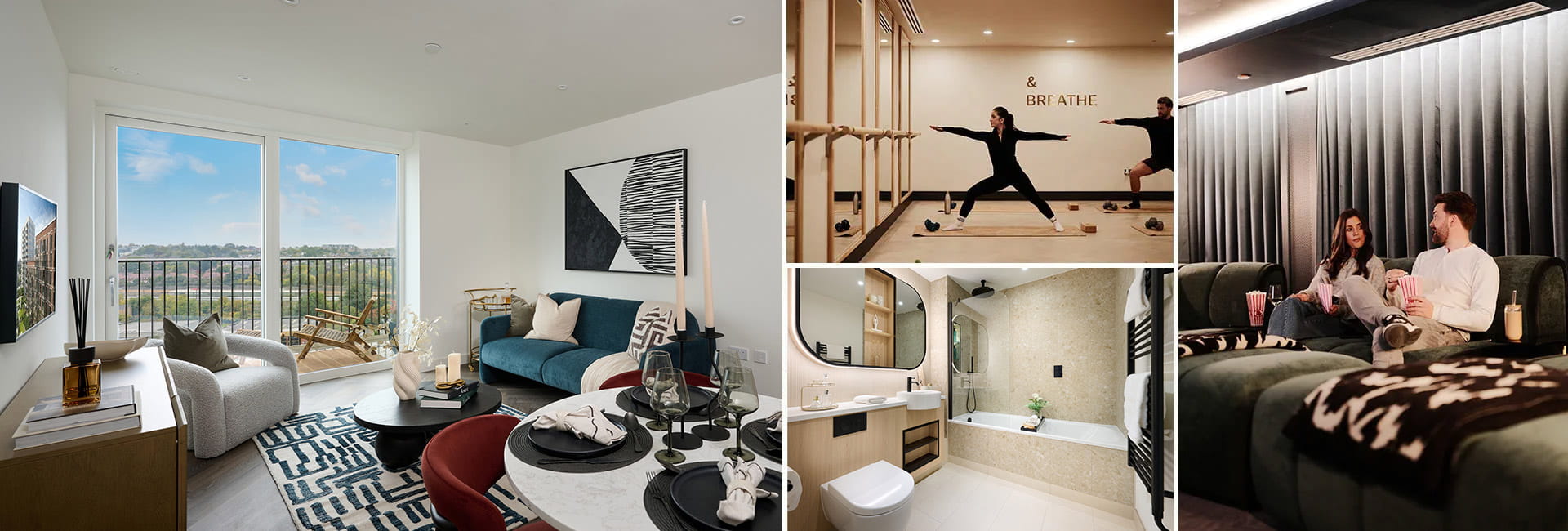 A montage of images from Silkstream