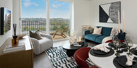 A image of Living / Dining area at Silkstream